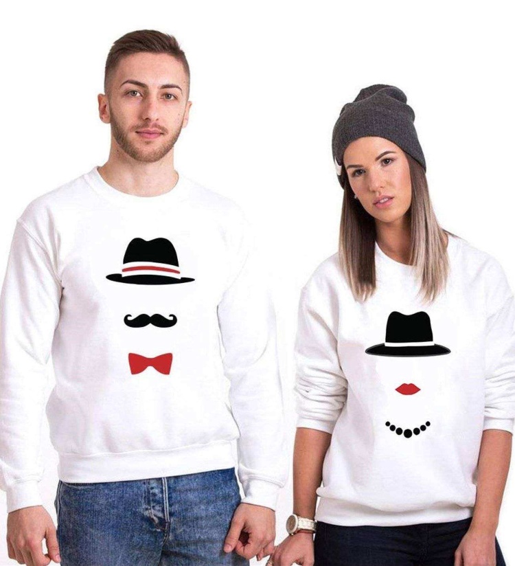 Tshirthane Şapkalı Class Sevgili Kombinleri Sweatshirt Kombini