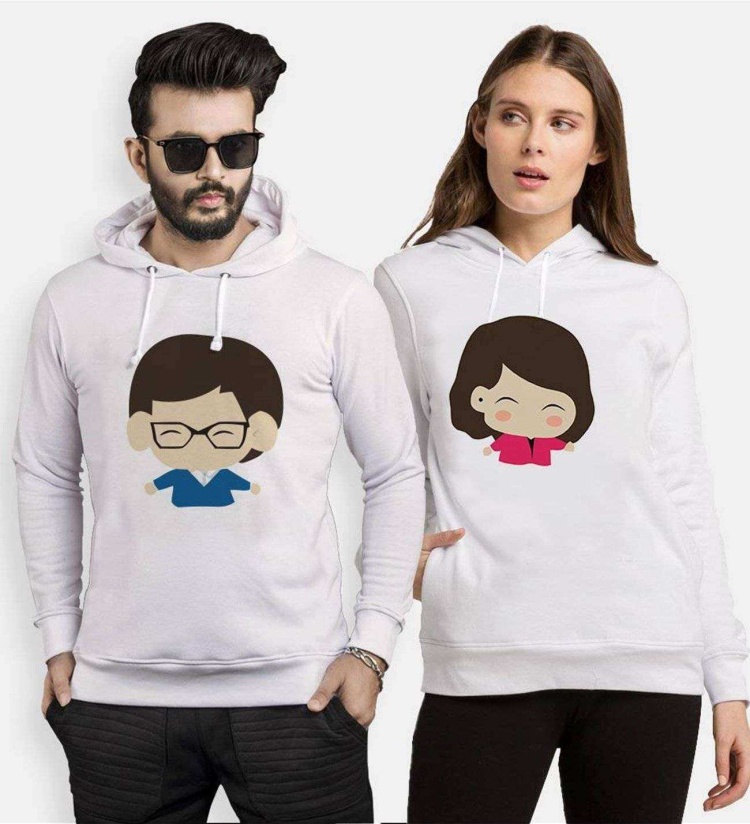 Tshirthane Yukarı Bak  Sevgili Kombinleri Kapüşonlu Kombini