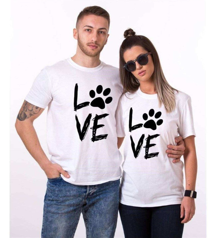 Tshirthane Love Pati Sevgili Kombinleri Tshirt Kombini