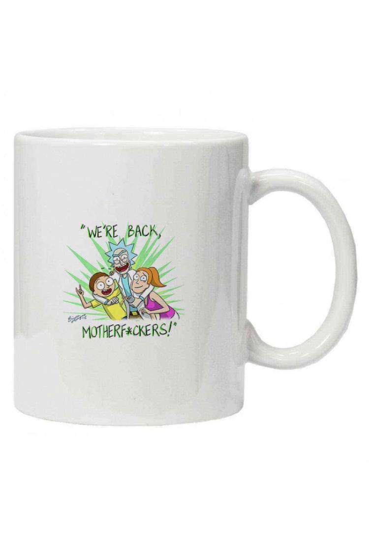 Kupa Bardak Rick And Morty Summers Birthday