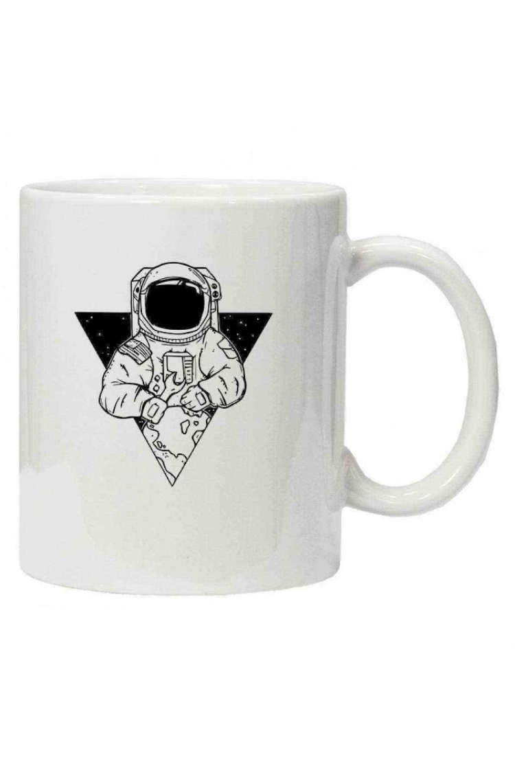 Kupa Bardak Astronot Dünyanın Çivisi Çıkmış