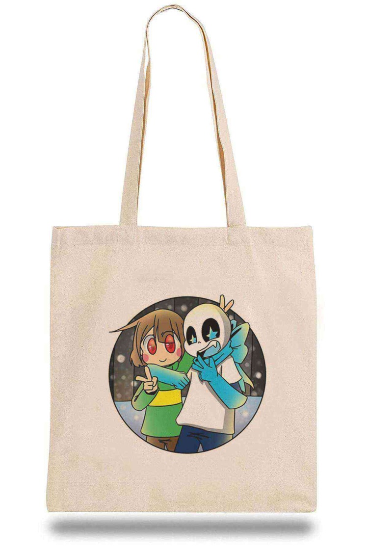 Bez Çanta Undertale Skull Sans Os