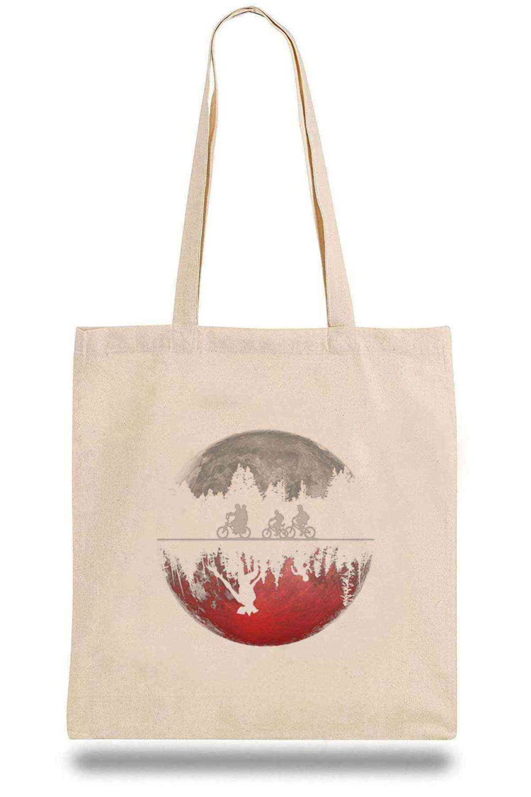 Bez Çanta Stranger Things Eleven Dustin Demogorgon Bike