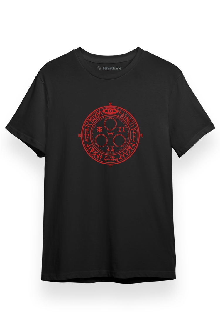 The Halo of the Sun Essential Siyah Kısa kol Erkek Tshirt