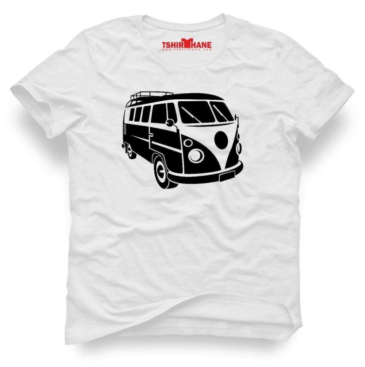 Tshirthane Volkswagen t1 minibüs vw Tişört Erkek Tshirt