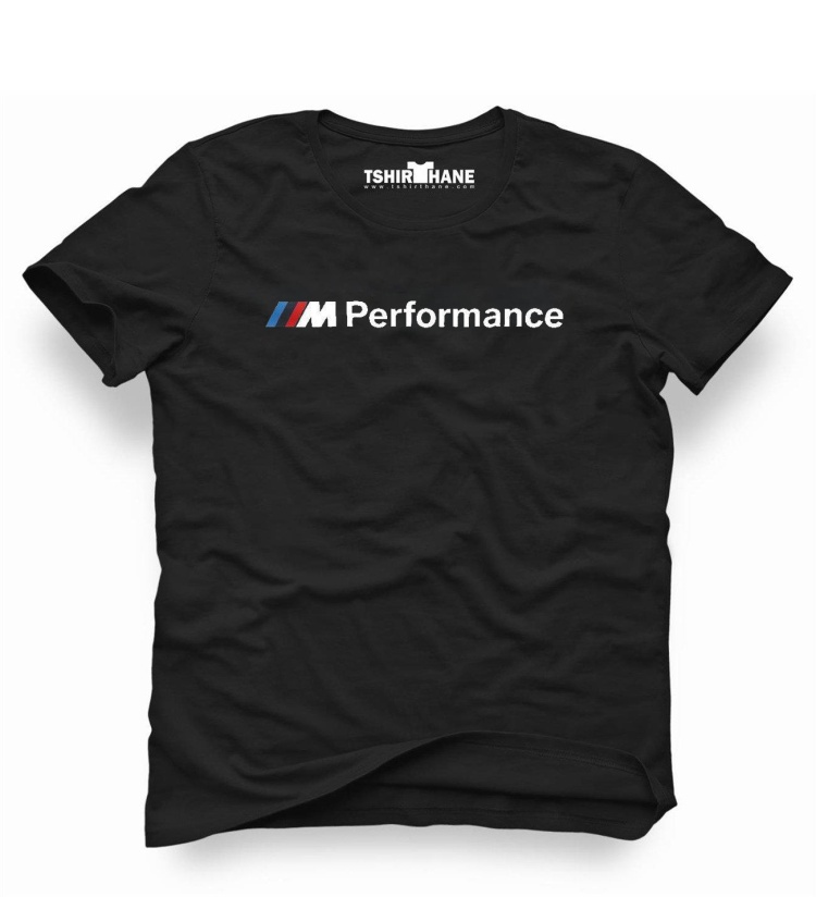 Bmw M Performance Siyah Tshirt