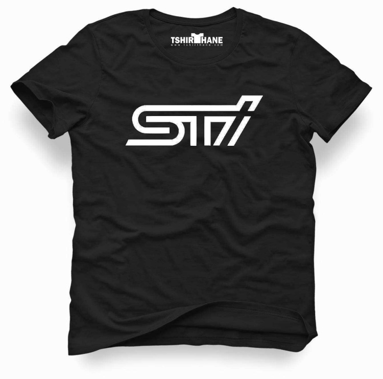 Tshirthane Subaru sti logo Tişört Erkek Tshirt