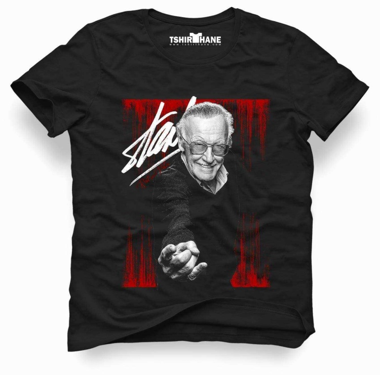 Tshirthane marvel stan lee rest in peace tag Tişört Erkek Tshirt