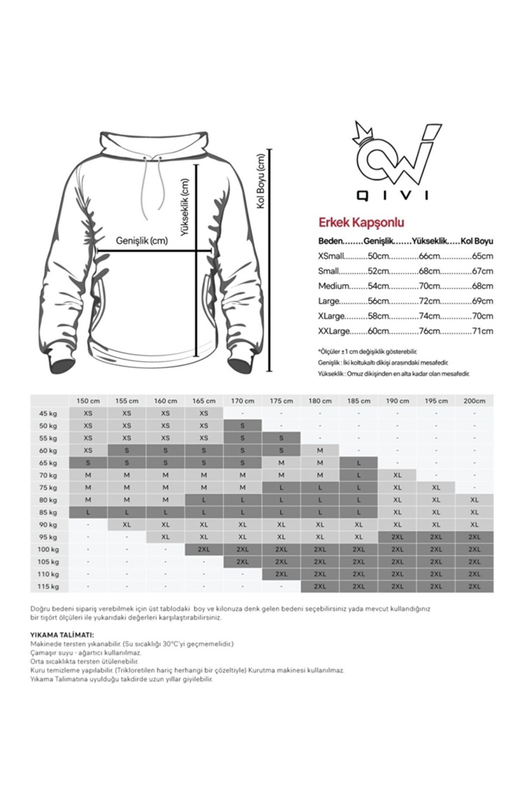 Just Rick it Kapşonlu Sweatshirt Hoodie