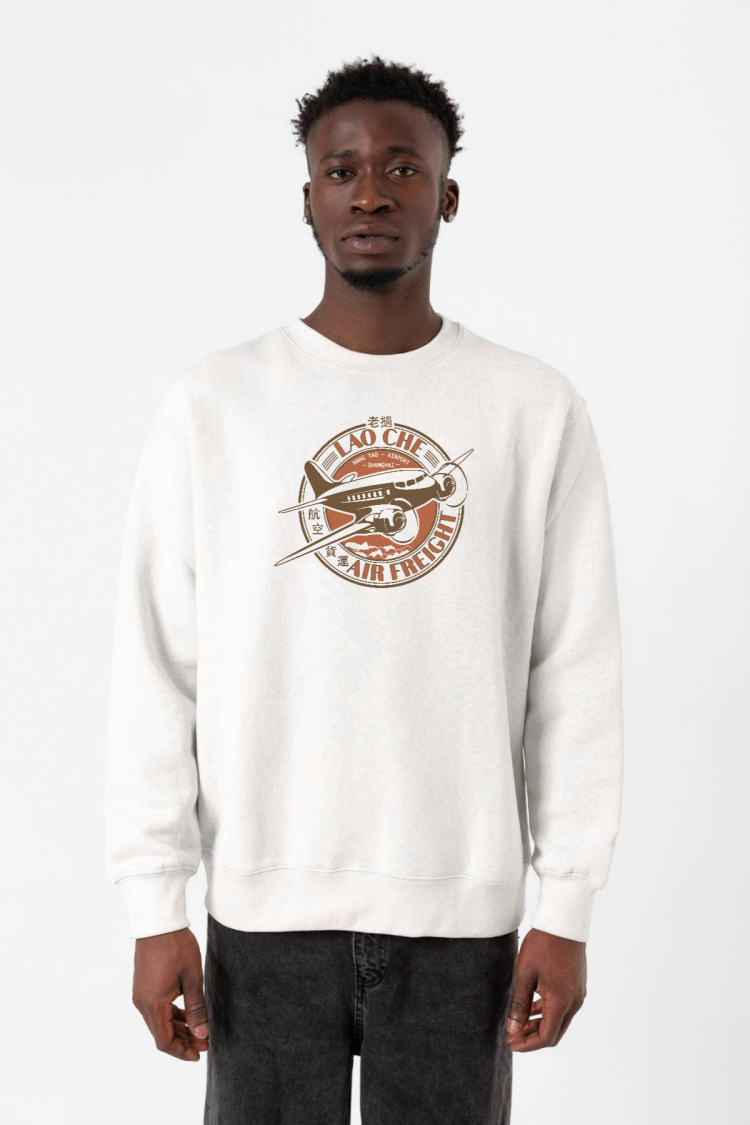Indiana Jones Lao Che Air Freight Beyaz Erkek 2ip Sweatshirt