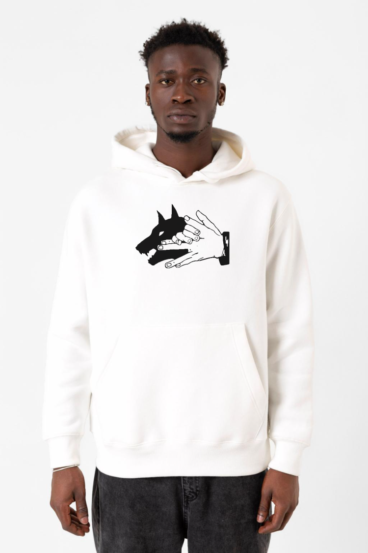 Jujutsu Kaisen Anime Divine Dogs Beyaz Erkek 3ip Kapşonlu Sweatshirt