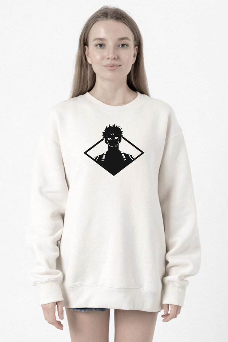 Jujutsu Kaisen Anime Sukuna White Head Beyaz Kadın 2ip Sweatshirt