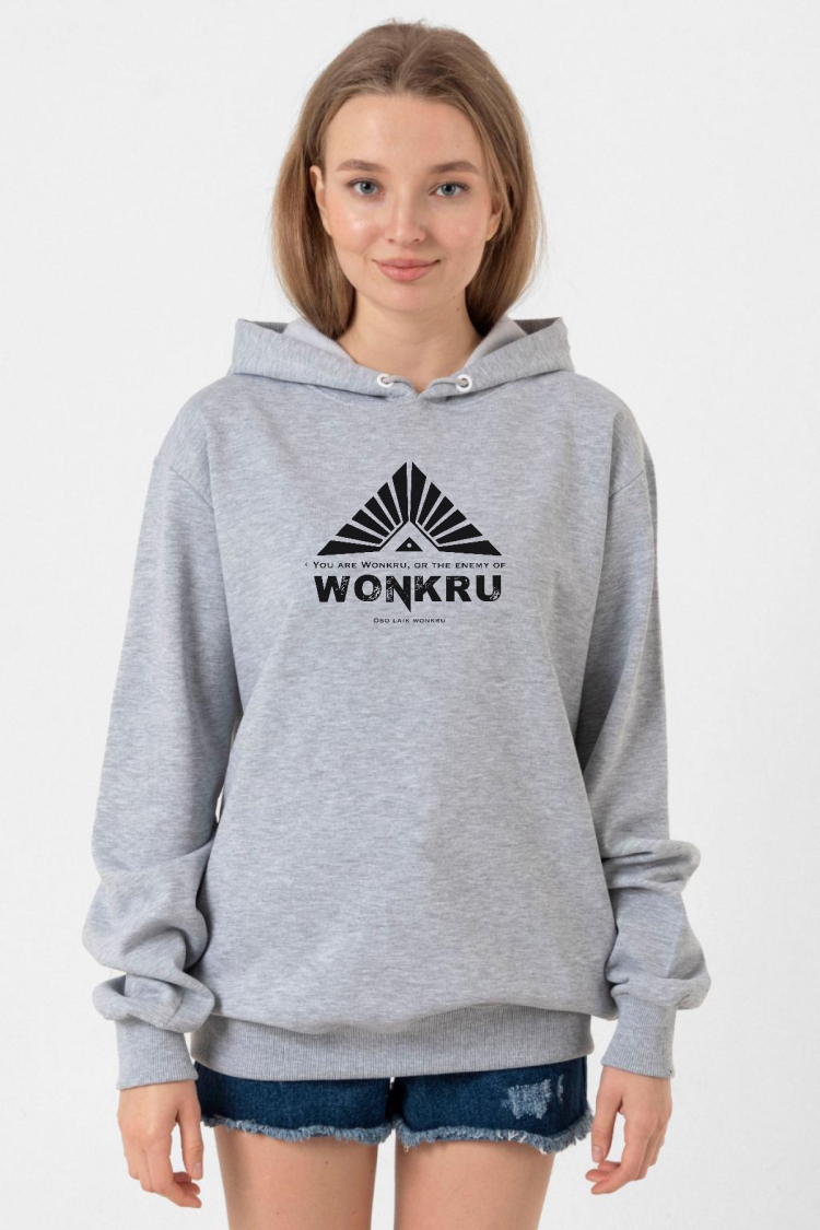 The100 Wonkru Sembol Grimelanj Kadın 3ip Kapşonlu Sweatshirt