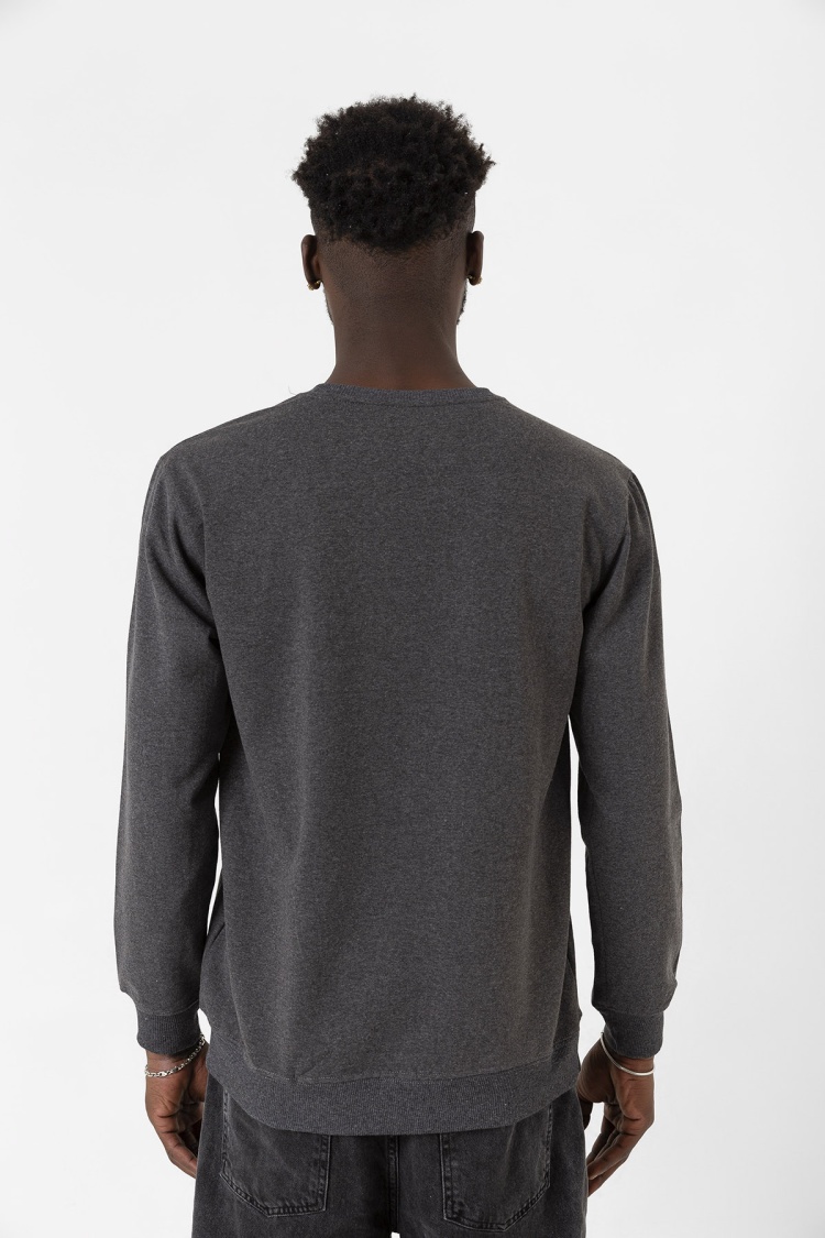 Dark Mono Füme Erkek 2ip Sweatshirt