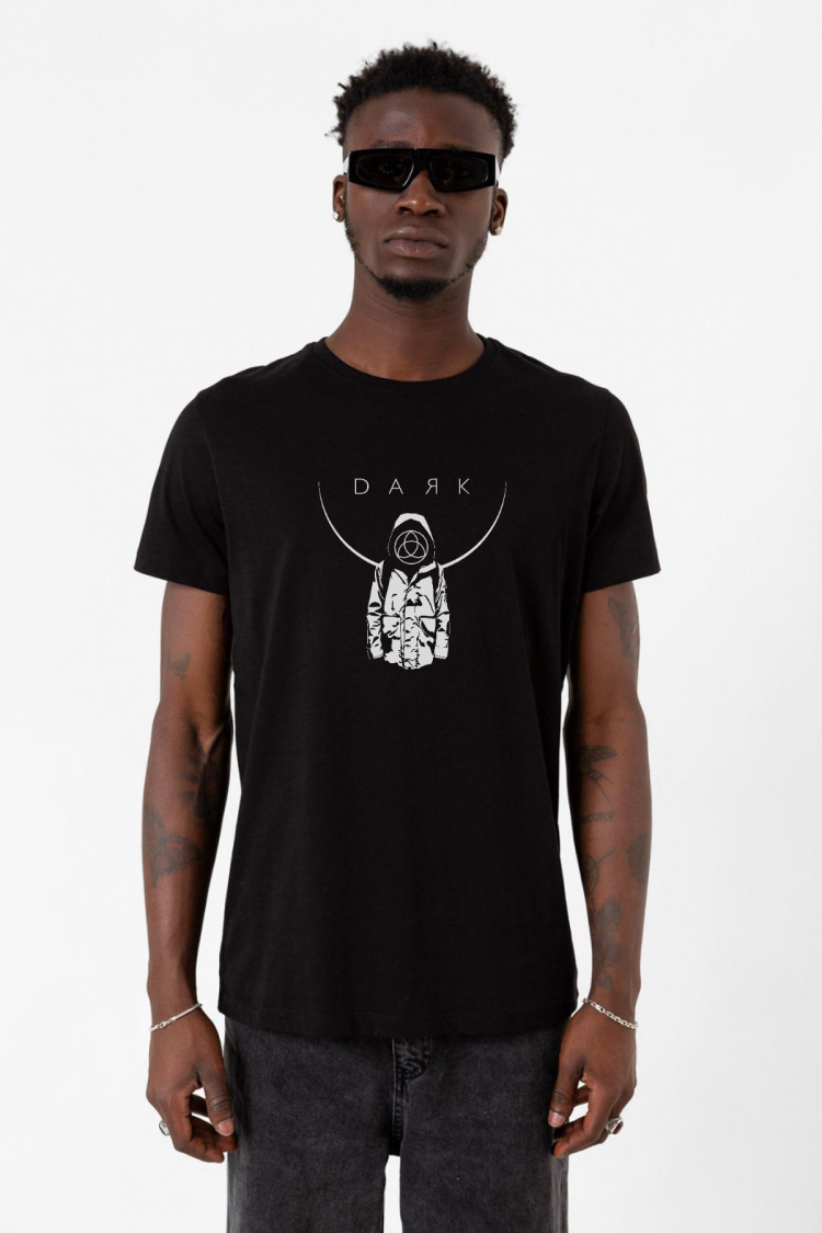 Dark Mono Siyah Erkek Tshirt