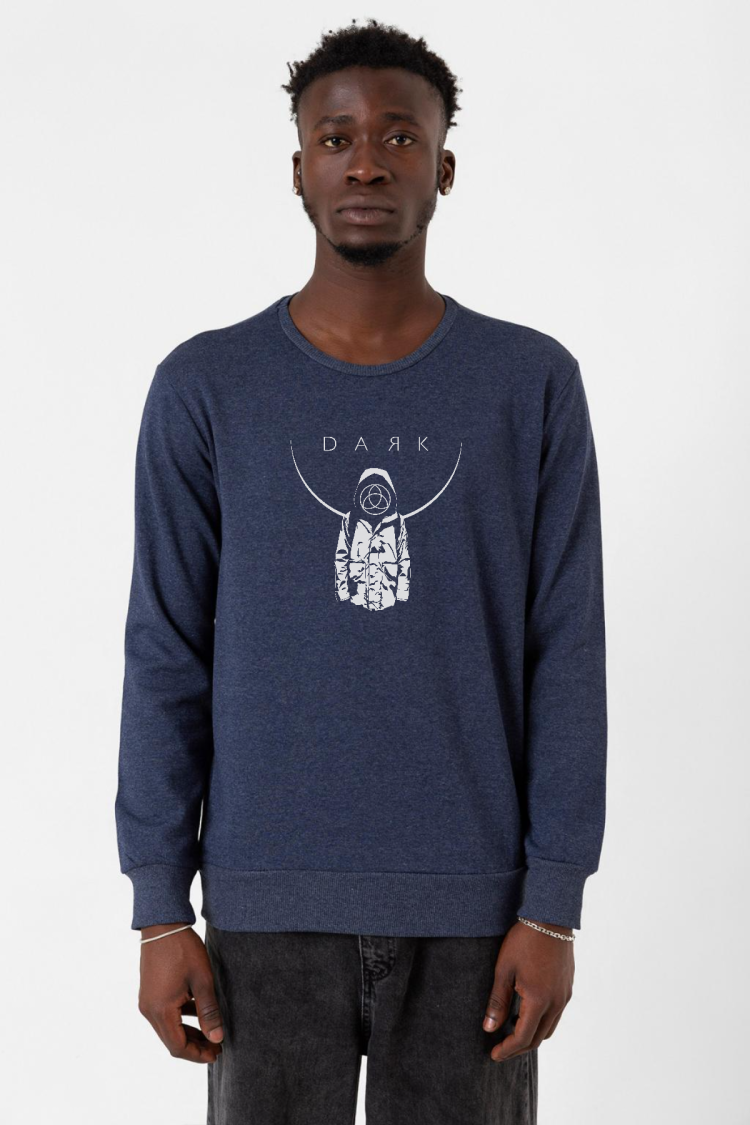Dark Mono indigo Erkek 2ip Sweatshirt
