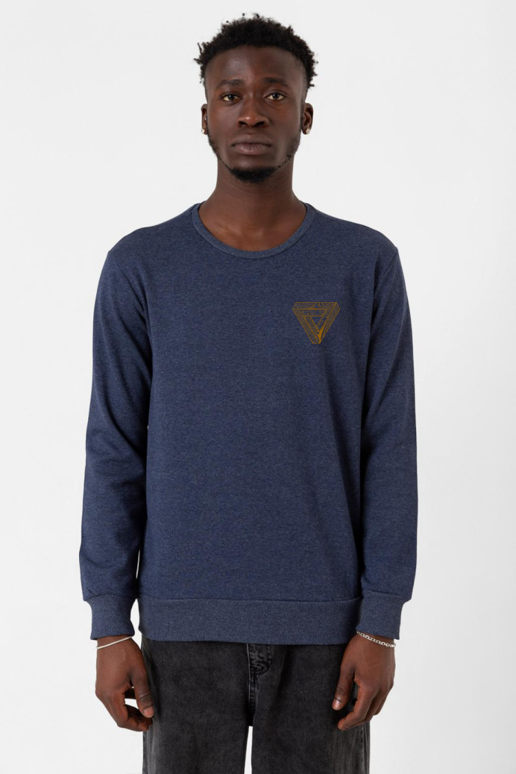 Dark Tannhaus Logo indigo Erkek 2ip Sweatshirt