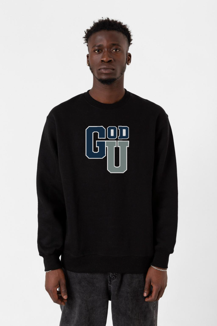 Gen V Godolkin University Abbreviation Siyah Erkek 2ip Sweatshirt
