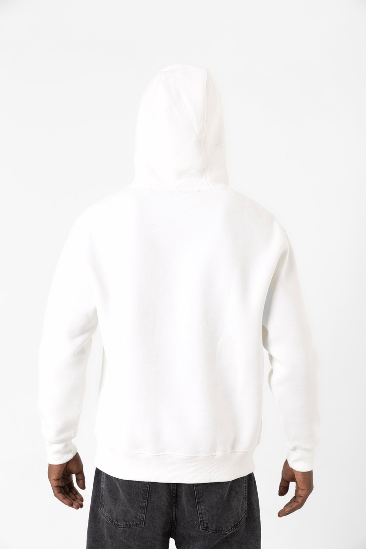 Fallout Wild Wasteland Beyaz Erkek 3ip Kapşonlu Sweatshirt