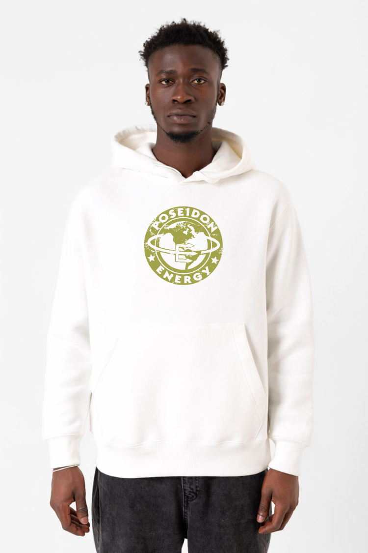 Fallout Poseidon Energy Beyaz Erkek 3ip Kapşonlu Sweatshirt