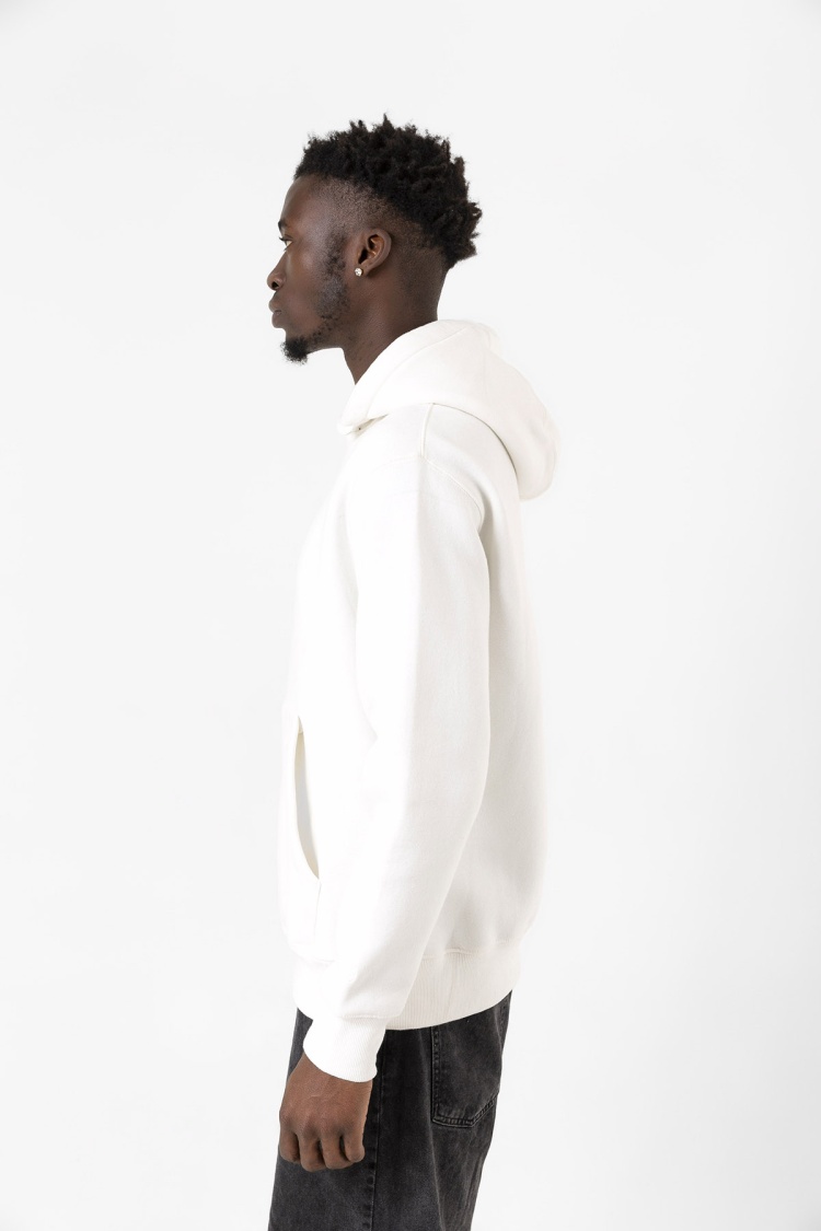 3 Body Problem Logo Beyaz Erkek 3ip Kapşonlu Sweatshirt