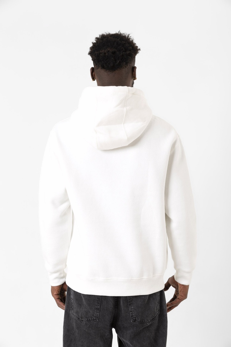 Bordo Mavi Dna Beyaz Erkek 3ip Kapşonlu Sweatshirt