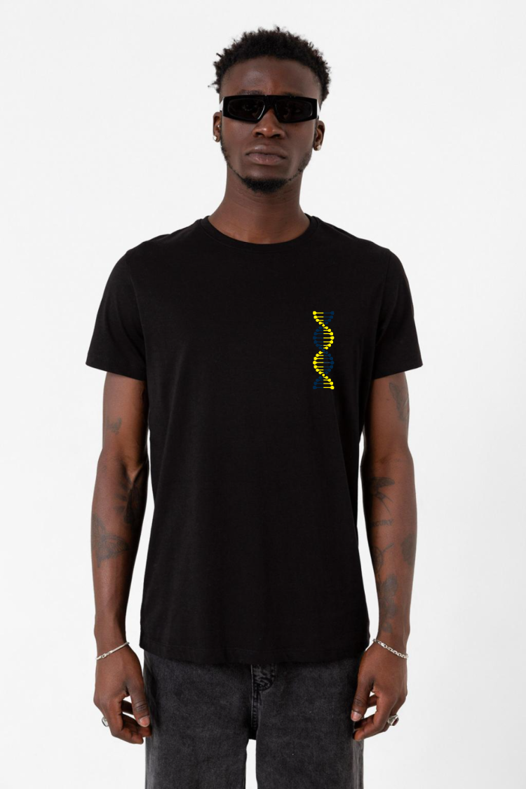 Sarı Lacivert Dna Siyah Erkek Tshirt