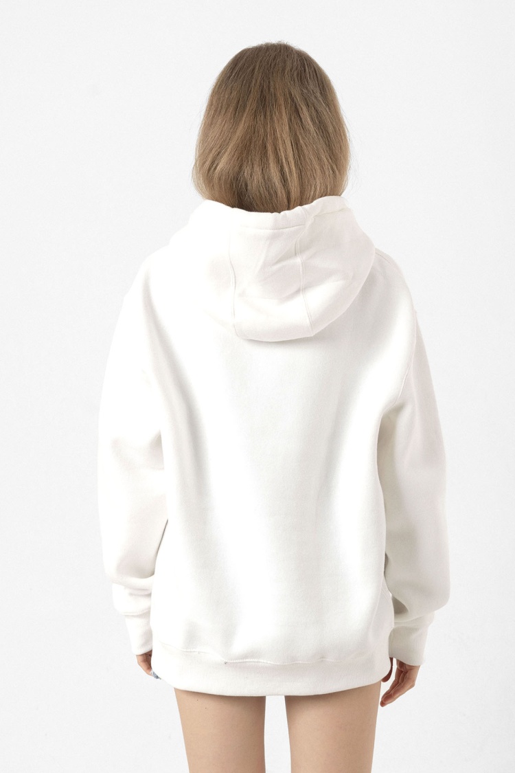 Agatha All Along Lettern Beyaz Kadın 3ip Kapşonlu Sweatshirt