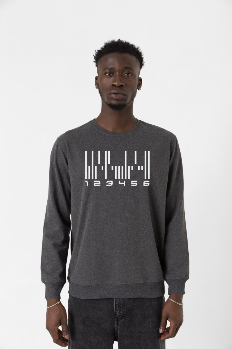 Dark Matter The Android Barcode Füme Erkek 2ip Sweatshirt