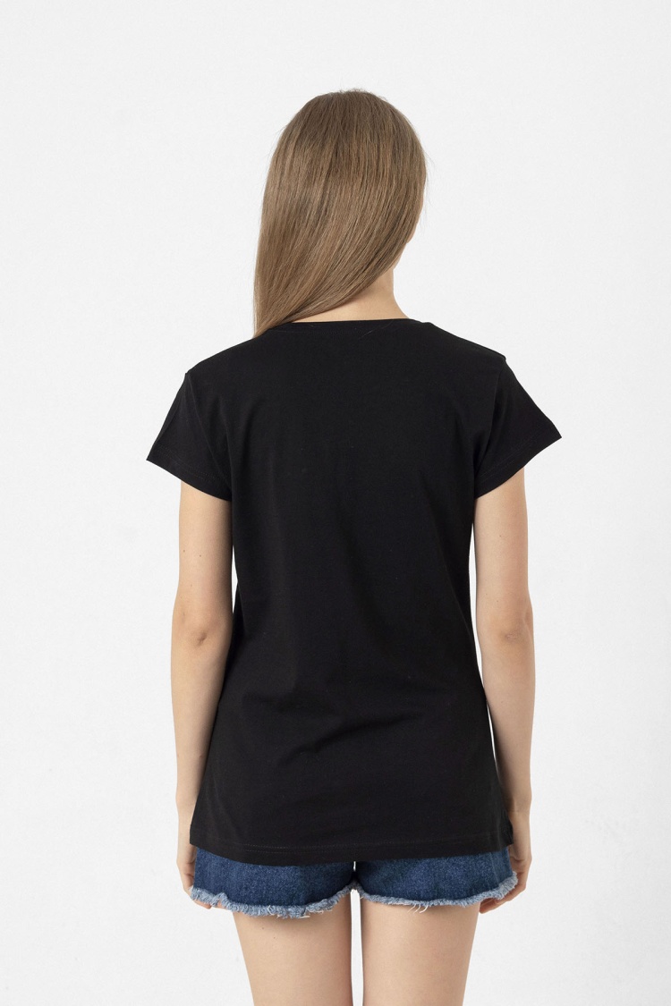 Christmas Holiday Wreath Siyah Kadın Tshirt