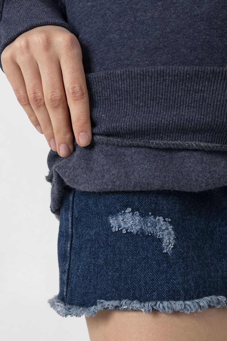 İndigo Kadın Basic Sweatshirt