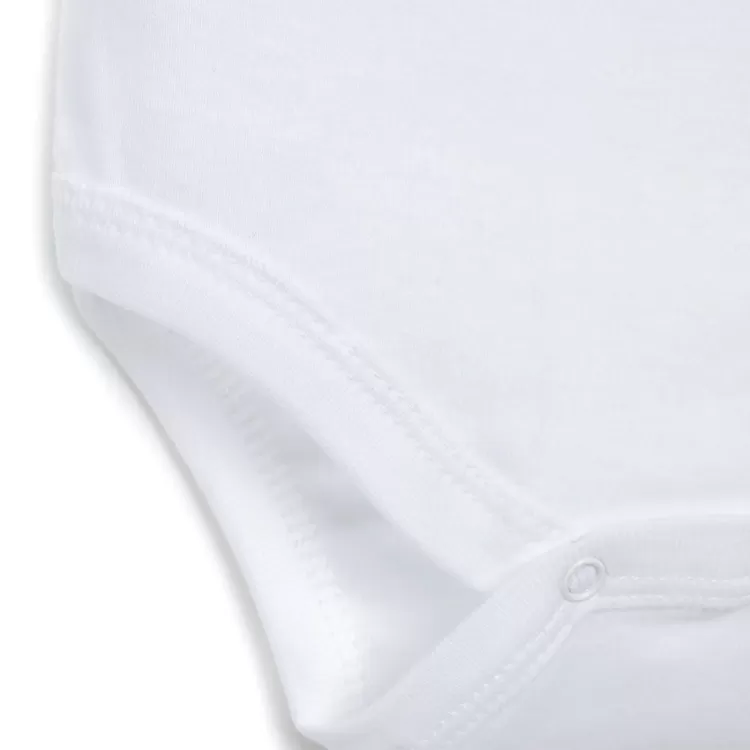 Beyaz Basic Kısa Kollu Zıbın Body