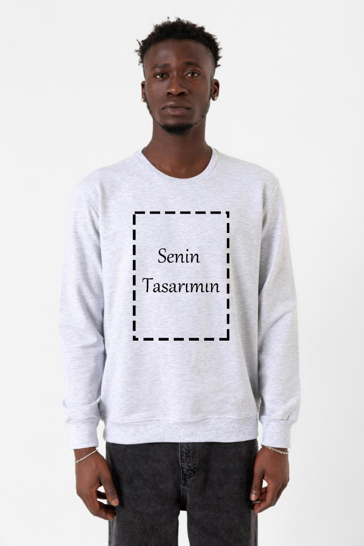 Kendin Tasarla Karmelanj Erkek 2ip Sweatshirt