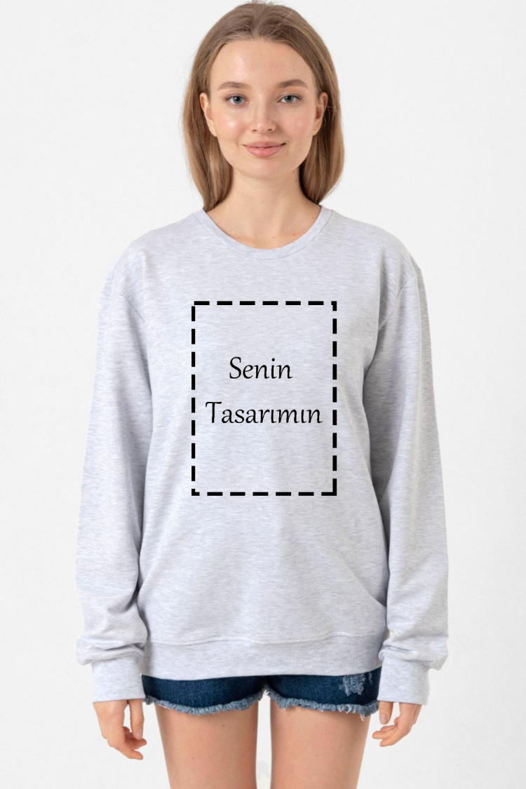 Kendin Tasarla Grimelanj Kadın 2ip Sweatshirt