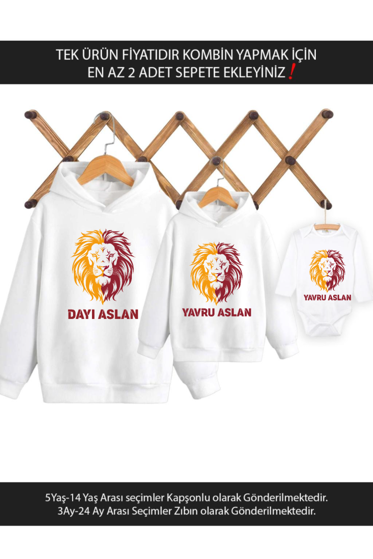 Leon Dayı Yavru Aslan (TEK ÜRÜN FİYATIDIR KOMBİN YAPMAK İÇİN EN AZ 2 ADET SEPETE EKLEYİNİZ)