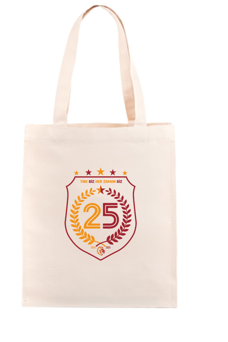 25 Şampiyonluk Yine Biz Ham Bez Çanta