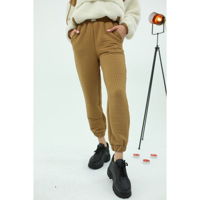 Camel Kapitone Eşofman Altı