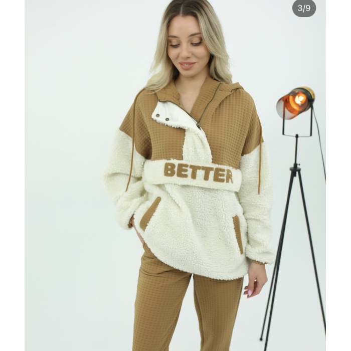 TABA PELUŞ SWEAT