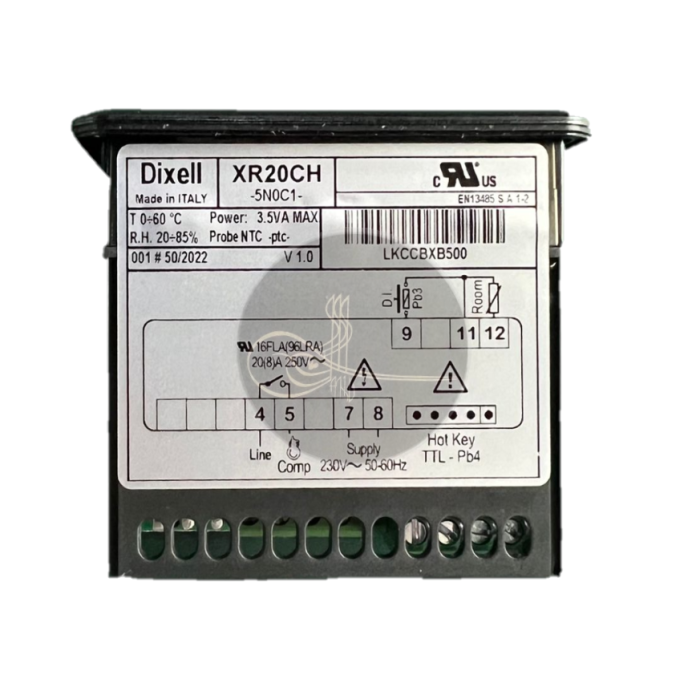 DİXELL XR20CH - 5N0C1 DİJİTAL TERMOSTAT