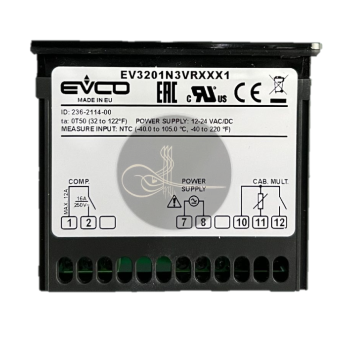 12-24 VOLT EVCO DİJİTAL  TERMOSTAT EV3201N3