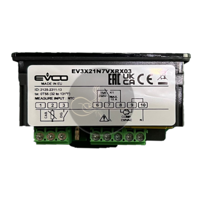 EVCO EV3X21 TEK PROB DİJİTAL TERMOSTAT