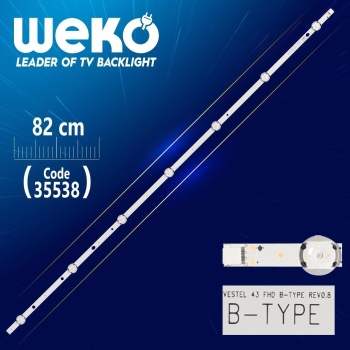 VESTEL 43 FHD B-TYPE REV0.8 LED BAR