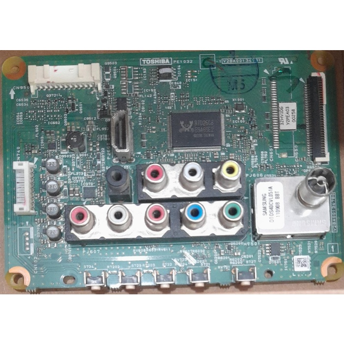 PE1032 , V28A001347B1 , V28A001347B0 , TOSHIBA 32HV10G Main Board