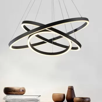 Led Avize Sarkıt 3CIRKEL 80 cm