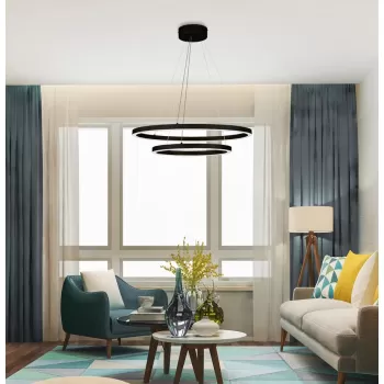 Led Avize Sarkıt 2CIRKEL 60 cm