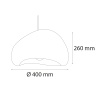 Khmara Bulut Beton Sarkıt 30 cm