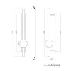 Led Aplik RUKO 75 cm