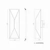 Led Aplik TUBO  37*12 cm