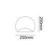Led Aplik SUNRICE 25 cm