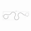 Led Aplik SNAKE 120*30 cm